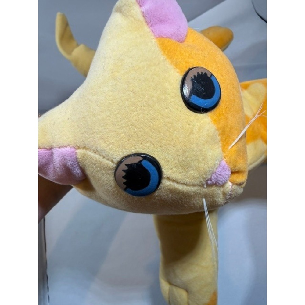 Vintage Pound Purries puppies Cat Yellow‎ Orange Tabby Stuffed PP - Picture 6 of 6
